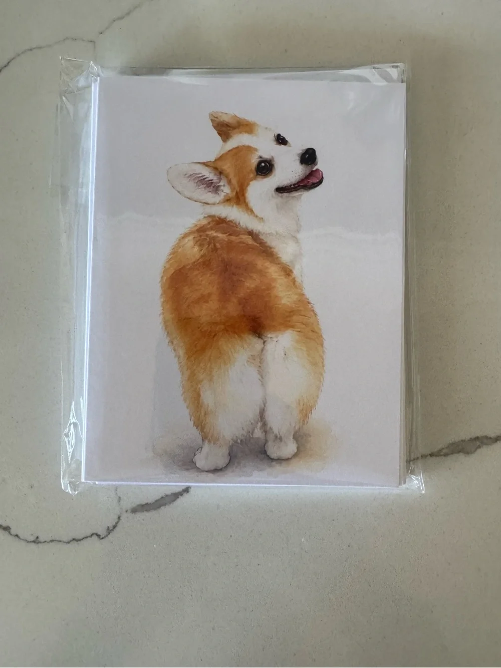 Personally Designed Corgi Note Cards